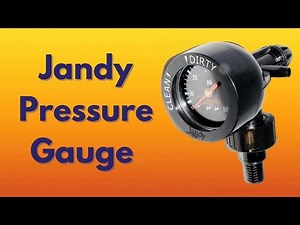 How to replace a Jandy filter pressure gauge