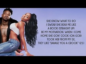 Normani, 21 Savage - Motivation (Savage Remix) [Lyrics]