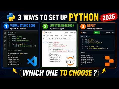 3 Best Ways to Install Python in 2026 (VS Code, Anaconda & Online IDE)
