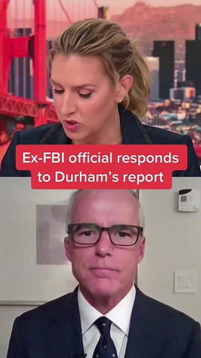 Former FBI Deputy Director Andrew McCabe responds to John Durham's report, which concluded that the FBI had an insufficient basis to open a full investigation into the connections between former President Donald Trump's campaign and Russia. McCabe was one of the FBI officials who initiated the investigation.