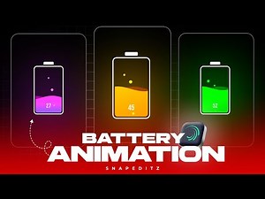⚡️Master Battery Charging Animation in Alight Motion – Full Guide! 🔋🎬