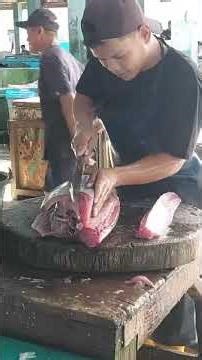Amazing way to fillet tuna