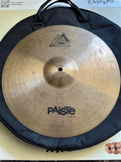 Used Paiste 802 16” Crash Cymbal - Sweetwater's Gear Exchange