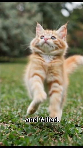 Epic Fail! This Orange Cat Tried… and Totally Flopped 🐱#CatFail #FunnyCats #EpicFail #CuteCats