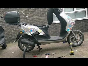 Piaggio fly 50cc full project start to finish.