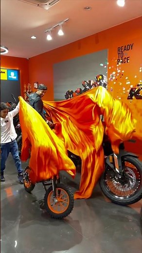 My new ktm 390 adventure delivery at it’s best | #duke390_naked #shortsfeed #bikedelivery