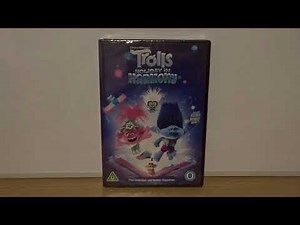 Trolls Holiday In Harmony (UK) DVD Unboxing