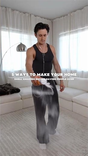 5 simple ways to make your home smell amazing before having people over #apartment #cleaning
