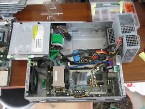 desktop hp compaq dc5100 SFF re-installing