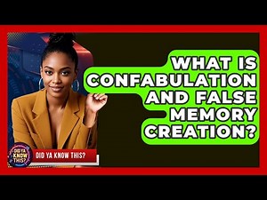 What Is Confabulation And False Memory Creation? - Did Ya Know This
