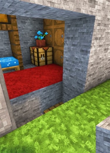 Minecraft Eye Scanner Door 🧿 (Montagem Miau) #minecraft #shorts