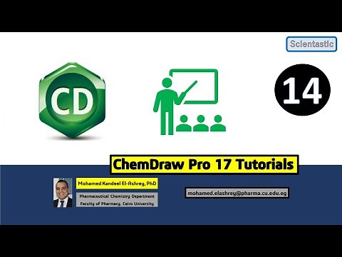 ChemDraw 14 | Numbering Chemical Structures, Nicknames