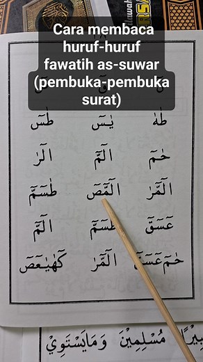 Part 2 Cara membaca huruf-huruf fawatih as-suwar (pembuka-pembuka surat) #kerabatmengaji #tahsin #muqathaah #tajwid #ngaji #quran | Kerabat Mengaji