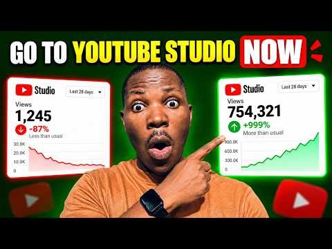 NO VIEWS? TURN ON THESE 2 YOUTUBE SETTINGS NOW!