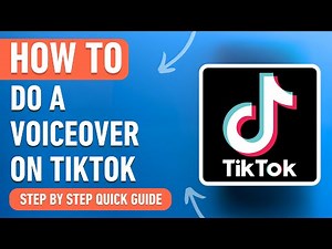 How to do a Voiceover on Tiktok [2024] Easy Tutorial