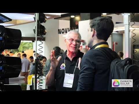 O futuro da sinalização viária começou aqui | Damata Solar na Paving Expo 2025...