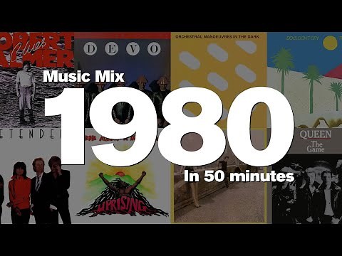 1980 in 50 minutes (old version) - Top hits including: Devo, OMD, The Cure, Pretenders and more!
