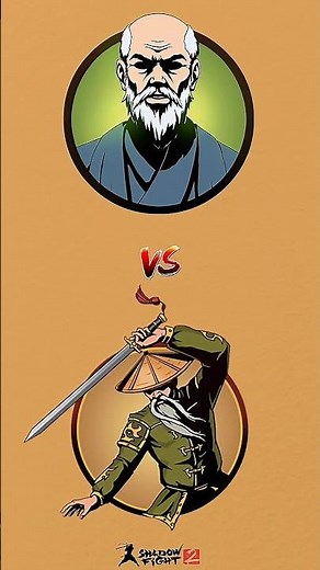 Sensei vs Hermit – Master Battle 💀🔥 | Shadow Fight 2