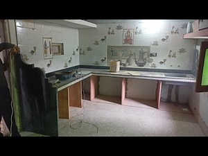 low cost modular kitchen platform design // modular kitchen platform kese banay