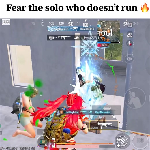 Fear the solo who doesn’t run 🔥