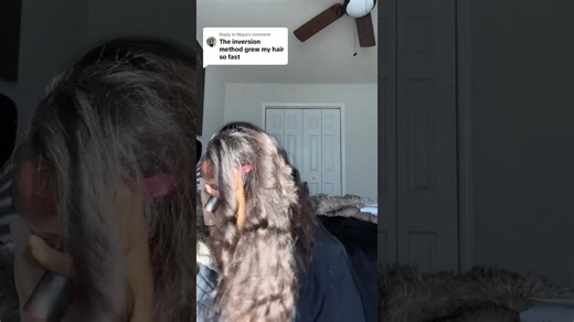 How to do inversion method for rapid hair growth
