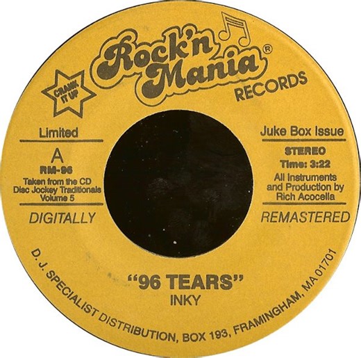 Inky - 96 Tears / (Who's The One) It Was Mama