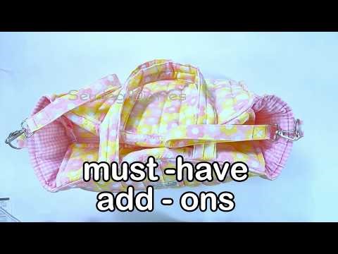 DIY Quilted Diaper Bag Tutorial: Part 2
