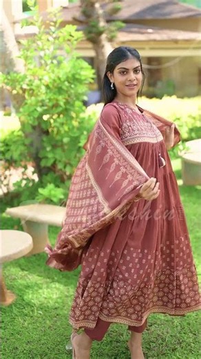 Ashvika Stole Hearts in This Gorgeous Anarkali Suit ❤️