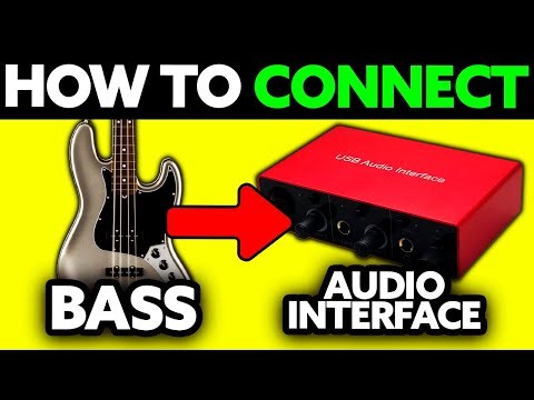 How To Connect Bass to Audio Interface (2025) - Step by Step