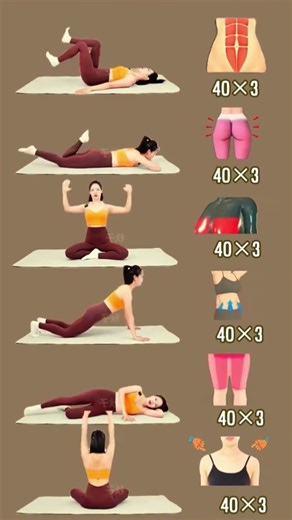 5 Min No Equipment Workout 💪 Women Home Exercise #workout #womenworkout