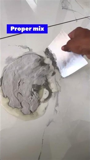 Sk_epoxy grouting mix process￼👀✨💌