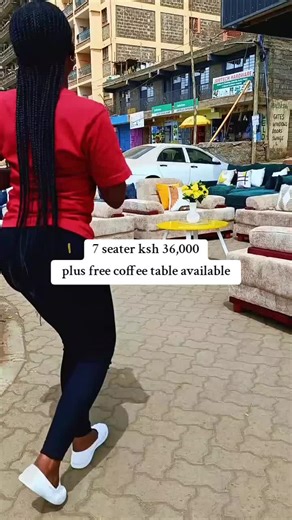 Affordable 7-Seater Sofa Set with Free Coffee Table