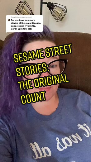 Reply to @djemmjae #sesamestreet #sesamestreetstories #jerrynelson #thecount #henson #muppets #puppeteers #writer #setlife