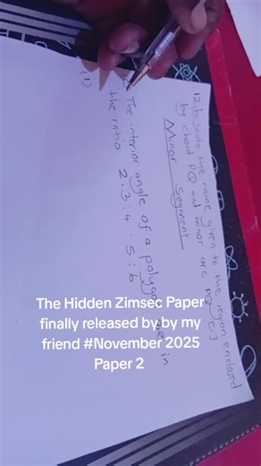 The Zimsec Paper finally Released #Planeshaoes #Polygons #Quadrilateral #Pentagon #Hexagon #Heptagon #Octagon #Nonagon #Decagon #TotalInteriorAngles #Angles #Exterior #Interior #NumberOfSides #Zimsec #ZimsecExams #ZimsecPapers #ZimsecPastExamPapers #ZimsecSite #Zimsec.co.zw #zimsecJuneDates #PassYourOlevelMaths Even Elon Musk wouldn't have taught it like this .You'll find it nowhere else #Geniuskid #Genius #Geniusgirl #GeniusStudent #Trending #TrendingVideo #TrendingFormula #LatestNews #LatestVi