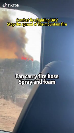 Combat Fire Fighting with UAV Technology