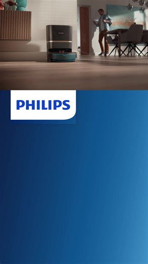 With ultra-strong suction power and advanced small obstacle detection, Philips HomeRun Robot delivers outstanding wet & dry cleaning everyday | Philips Home Living | Facebook
