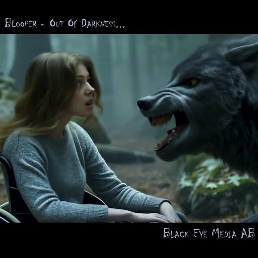 Little Red Riding Hood - Blooper from "Out Of Darkness" movie project #werewolf #comedy #bloopers