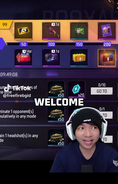 MiawAug Kembali Main Free Fire dengan Akun Lama!