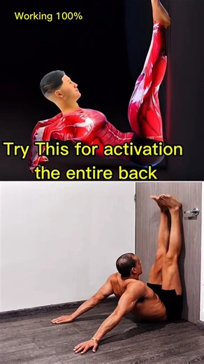 Activation of entire back for a stronger and safer backbend💥 #shortsfeed #backworkout #shorts