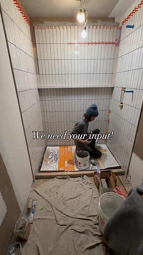 💠✨ Do you prefer the look of staggered, offset tile in your shower space or straight lay, grid style tile layout? Staggered Tile Layout: • Aesthetic Appeal: Staggered tiles can create a more dynamic and visually interesting look. This layout can help to break up the uniformity of straight lines and add depth to the design. • Conceals Imperfections: A staggered pattern can be more forgiving of minor imperfections in tile cuts or wall alignment, as the joints are not aligned in a predictable mann