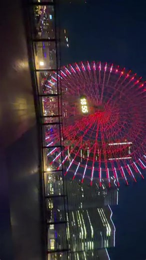 横浜にいったよ！ #みなとみらい #横浜 #横浜みなとみらい #万葉倶楽部 #泊まり #ホテル #観覧車 #映え #綺麗 #ジェットコースター #アトラクション #コラボ #りり