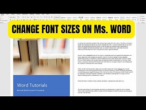 How to Change Font Size in Microsoft Word - Complete Text Sizing Guide!