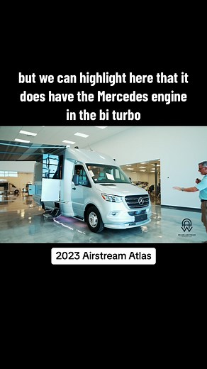 Experience the ultimate luxury on the road with the 2023 Airstream Atlas - the most luxurious touring coach ever made! If you're looking for the ultimate RV experience, the Airstream Atlas is the perfect choice. Here are some of the specs and amenities that make it stand out: Built on the legendary Mercedes-Benz Sprinter 3500 chassis, this touring coach boasts a 3.0L V6 Turbo Diesel engine that delivers 188 horsepower and 325 lb-ft of torque. The Atlas measures 24 feet 9 inches in length, making