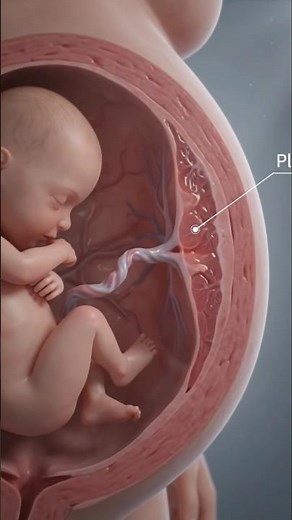 How the Placenta Feeds a Developing Baby 🤰🫶 | Oxygen & Nutrient Transfer Explained | Human Anatomy