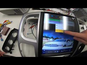 How to: Set up the CAR TYPE of PX6 12.1" radio for 2013-2019 Dodge Ram Auto A/C