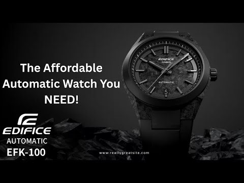 Casio Edifice EFK-100: The Affordable Automatic Watch You NEED!!
