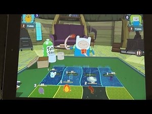 Adventure Time Card Wars Gameplay + App Review (Jake vs. Finn) | DansTube.TV