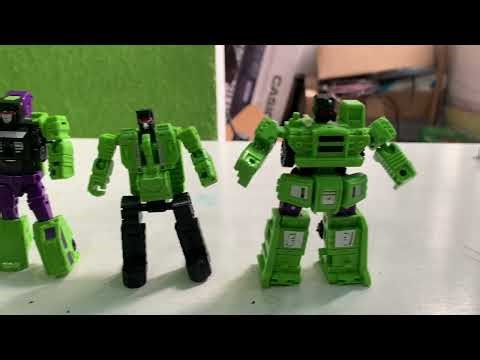 This is how the CONSTRUCTICONS transform into cars and DEVASTATOR, TRANSFORMERS G1 HASBRO