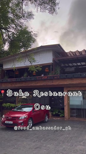Discover Authentic African Flavors at The Buka Restaurant in Osu, Accra