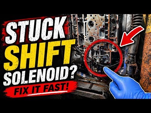 How to Fix Hard Shifting on a 2005 GMC Sierra 2500 (Shift Solenoid Replacement)